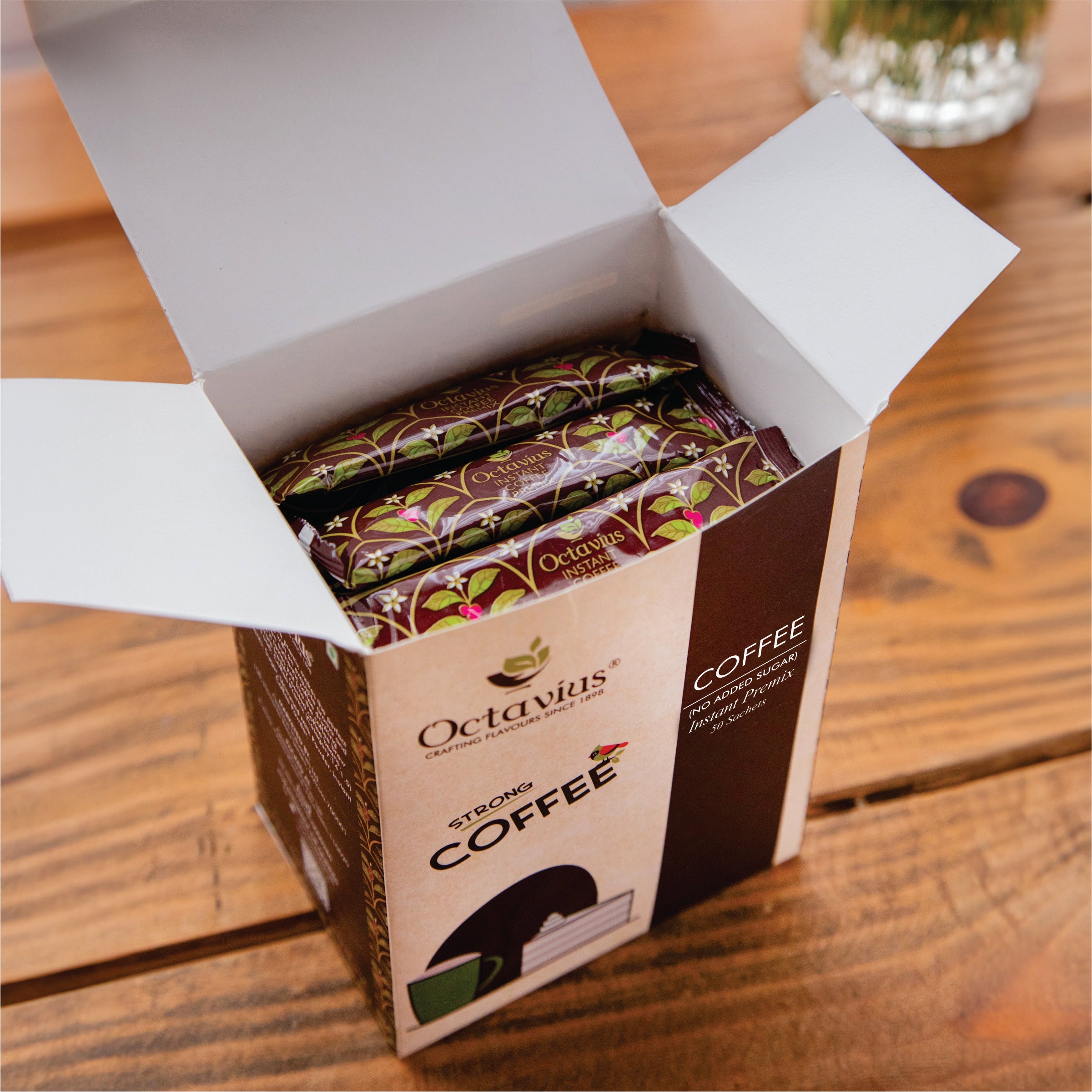 Instant Coffee Premix - 50 sachets ( No Added Sugar )