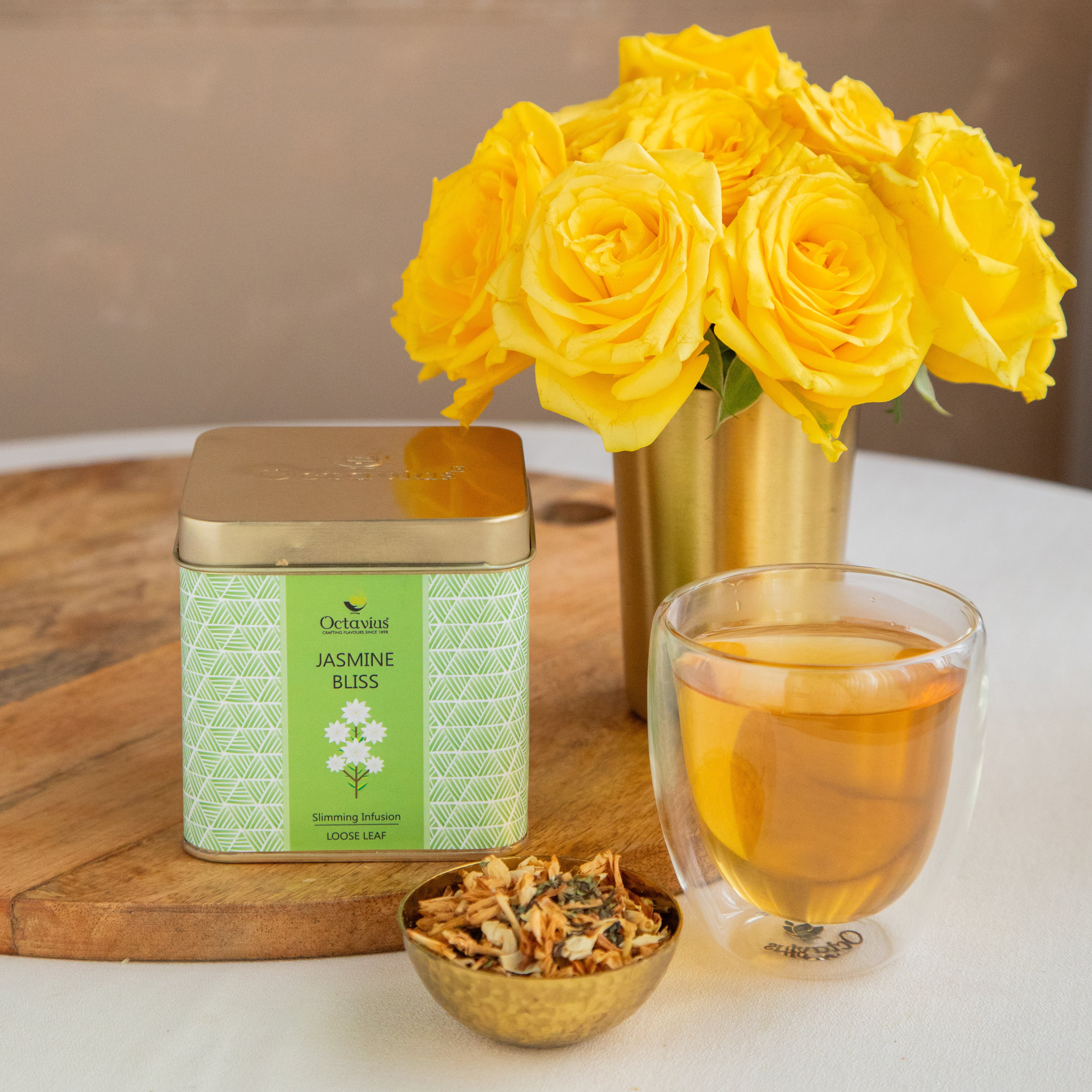 Jasmine Bliss Loose Leaf tea - 75 Gms