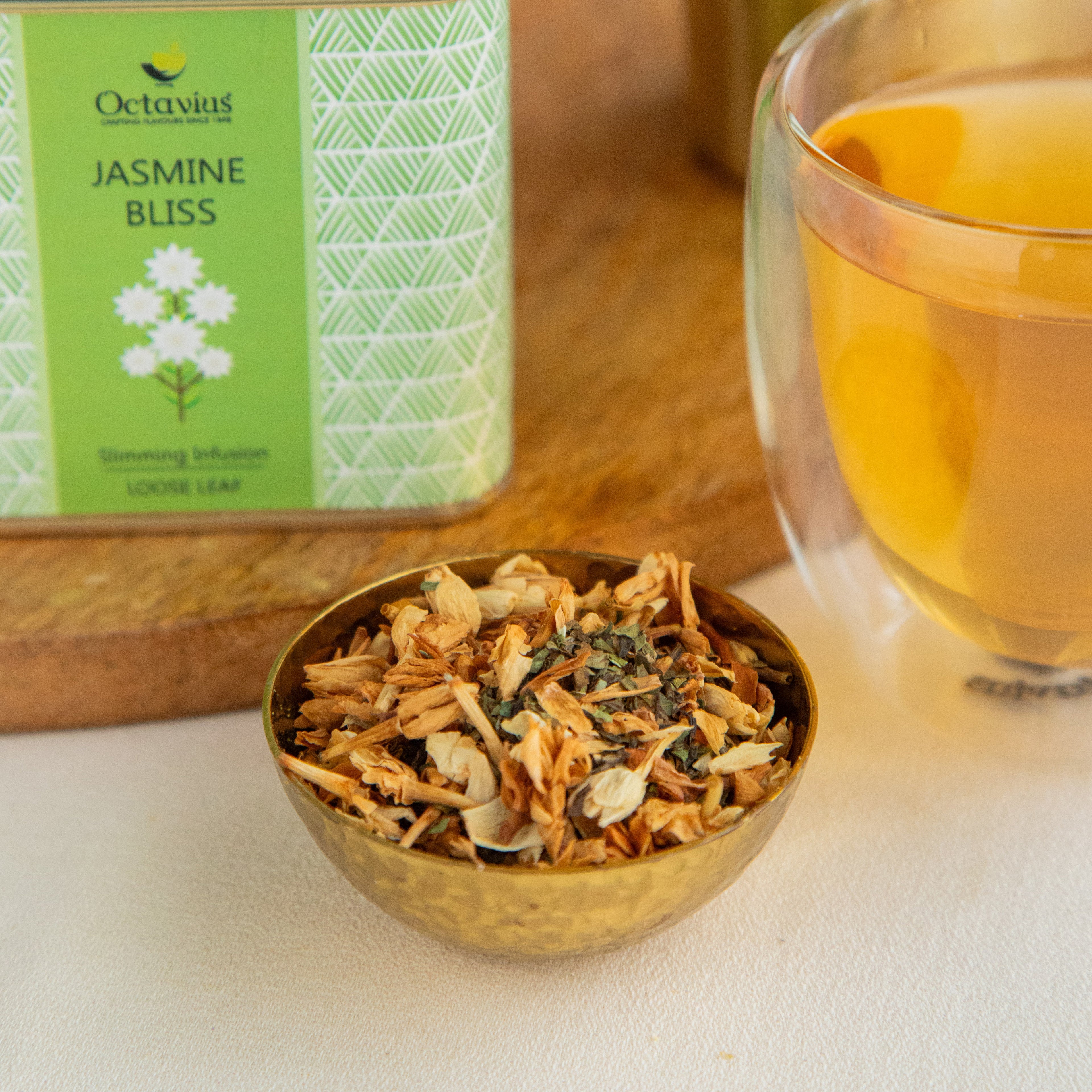 Jasmine Bliss Loose Leaf tea - 75 Gms