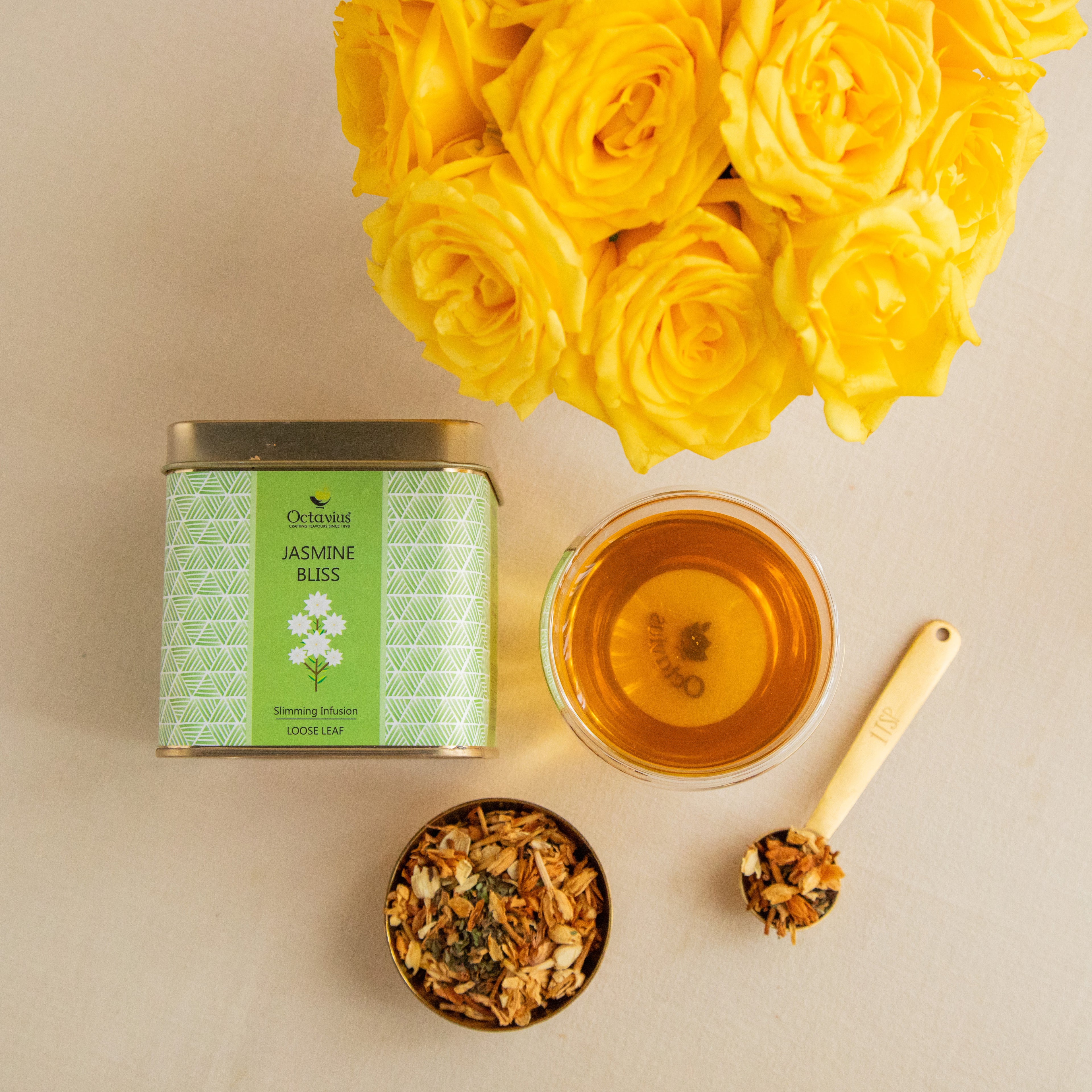 Jasmine Bliss Loose Leaf tea - 75 Gms