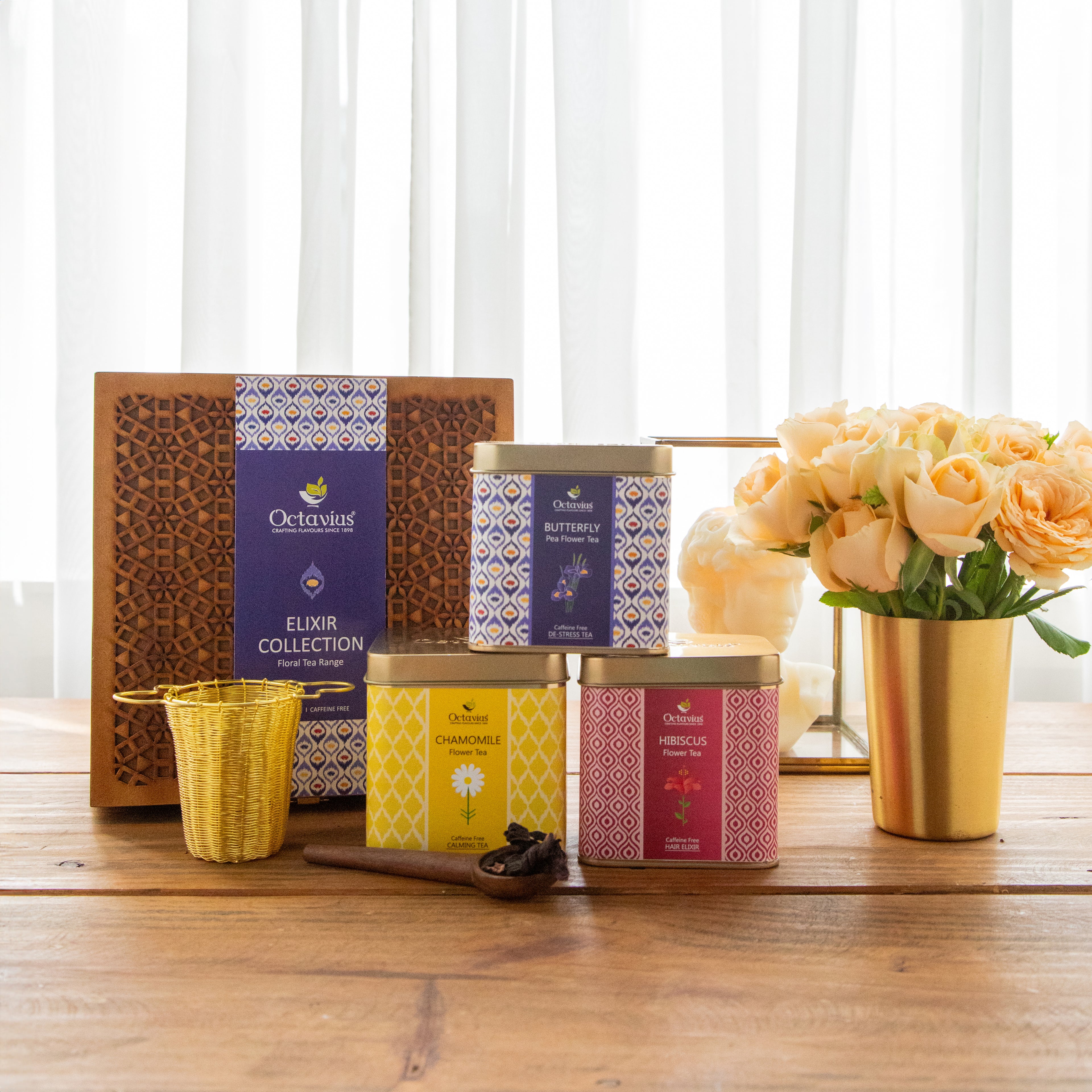 Elixir Collection - Caffeine Free Floral Tea Range