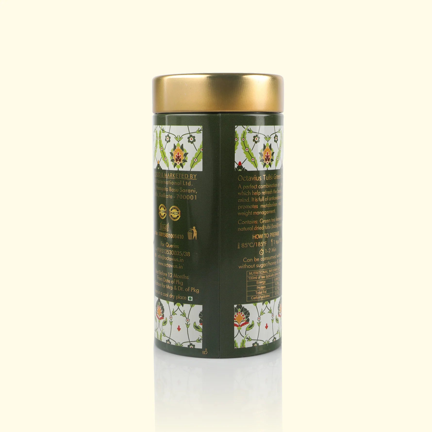 Tulsi Chamomile fennel green tea