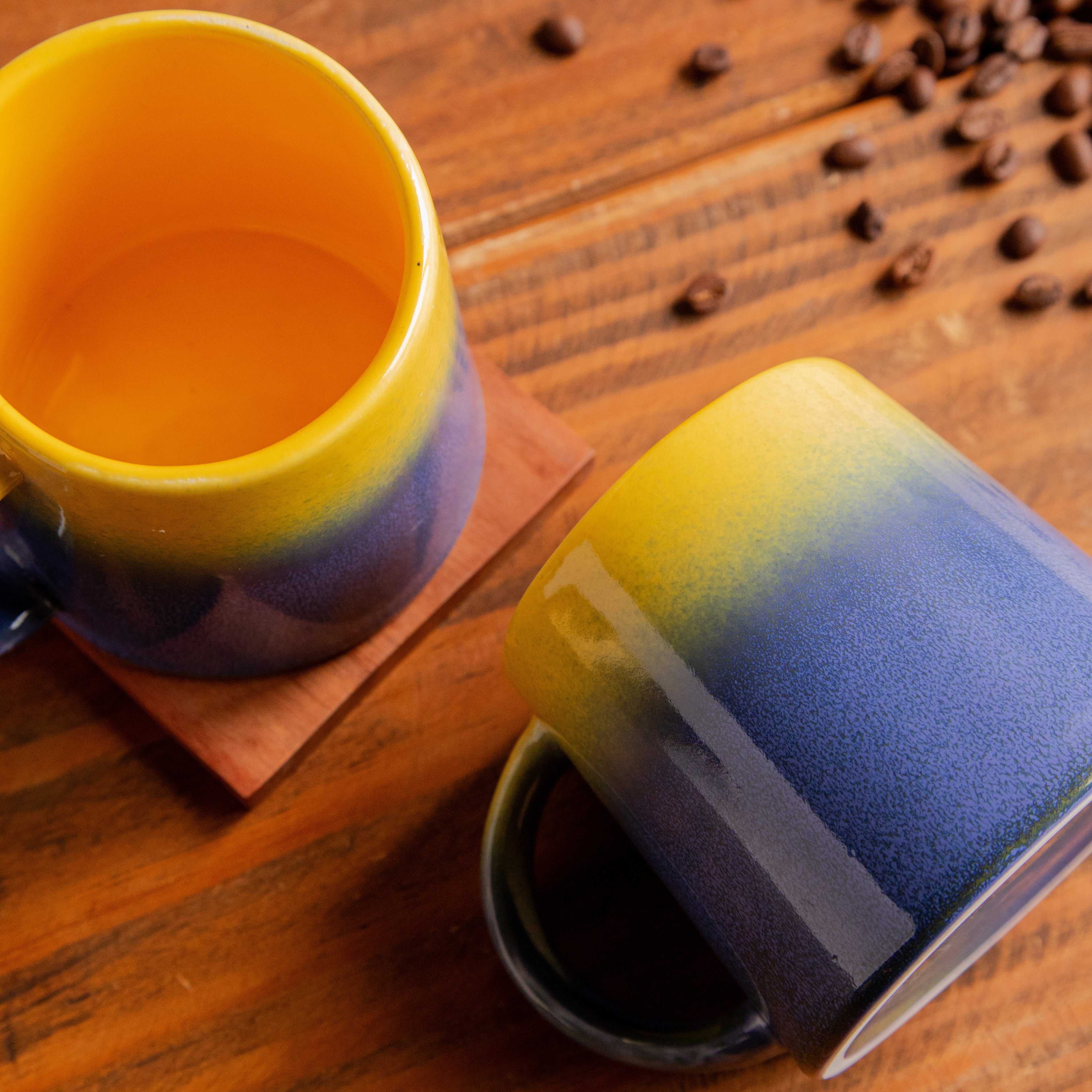 Coastal Dawn Grande Ceramic Mug (400 ml)