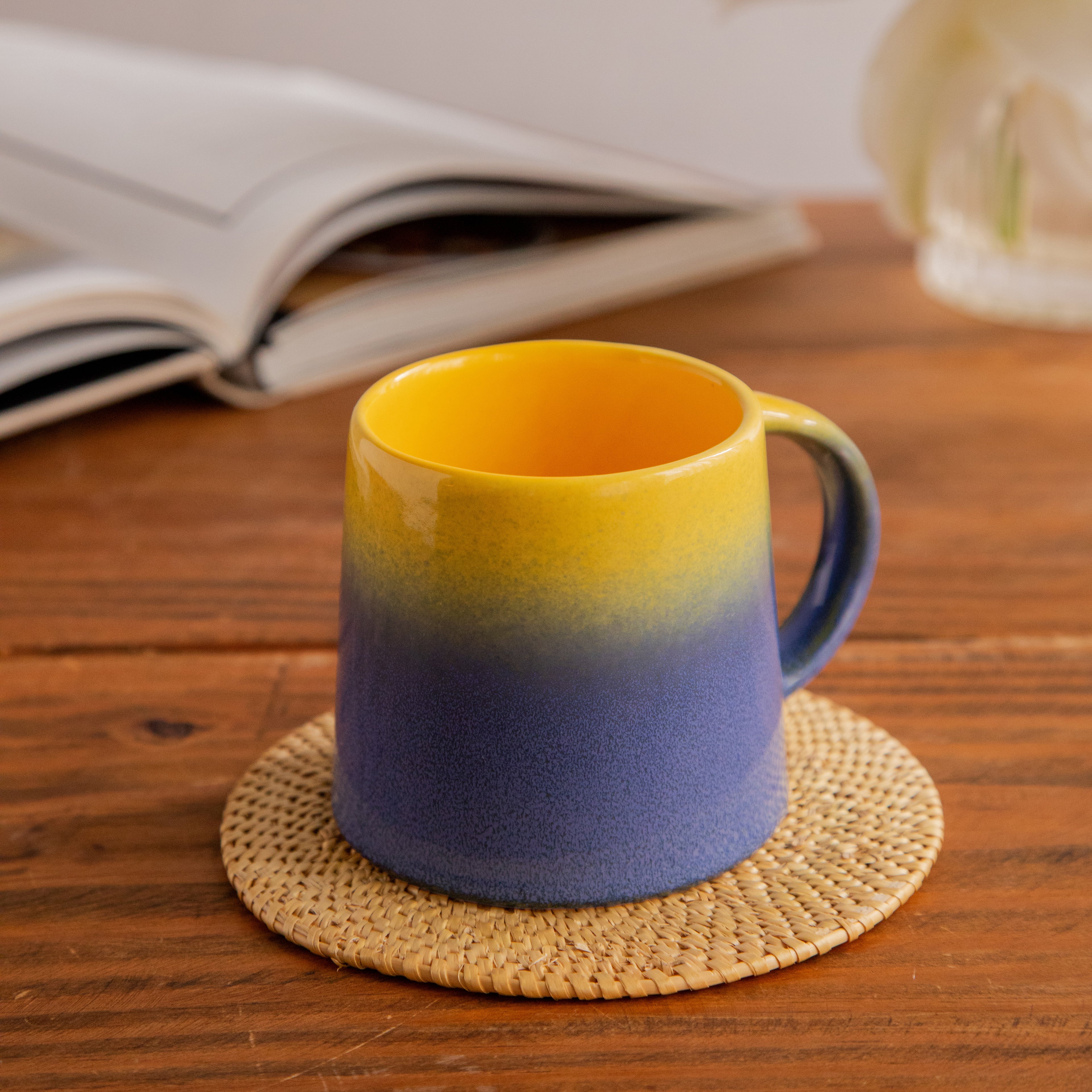 Coastal Dawn Grande Ceramic Mug (400 ml)