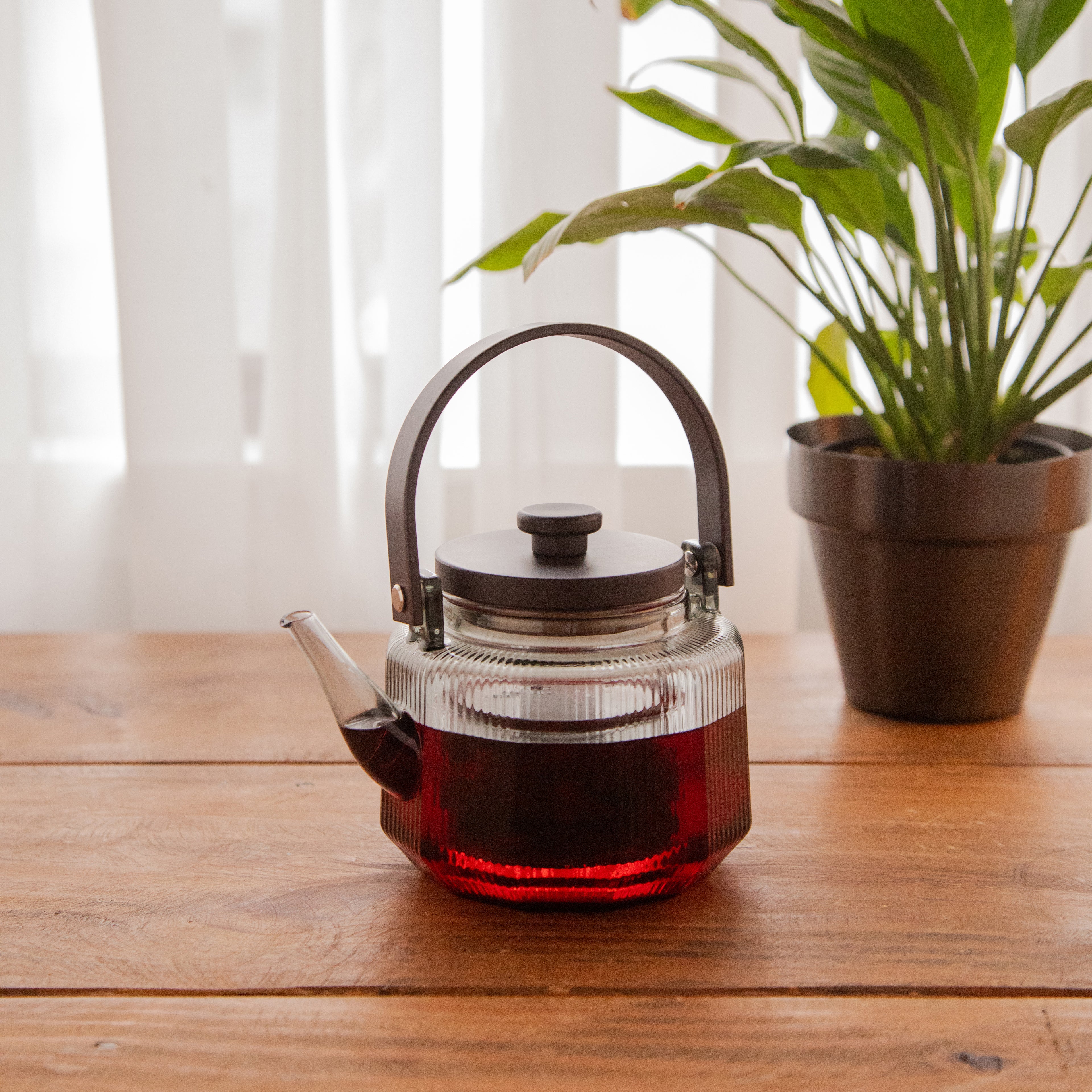 Octavius Prism Brew Borosilicate Glass Kettle – 600 ml