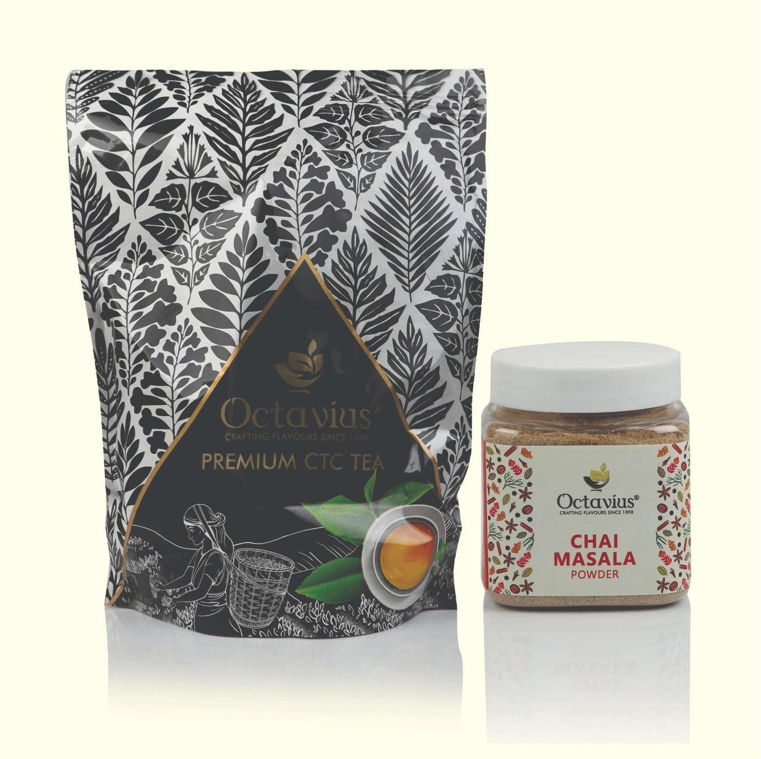 Chai Essentials Kit - Premium CTC Tea & Aromatic Chai Masala