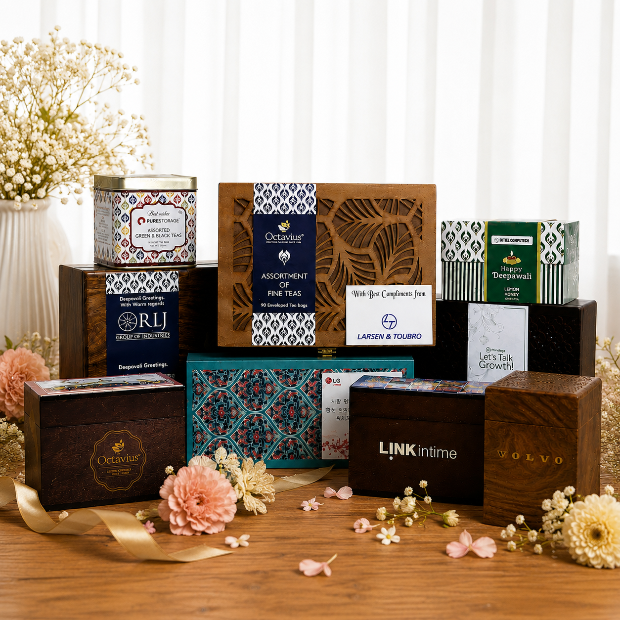 Personalized Corporate Tea Gifts