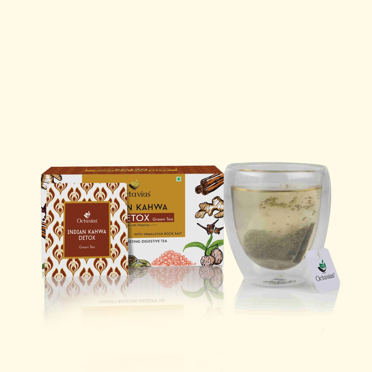 Indian Kahwa Detox Green Tea 30 Tea bags