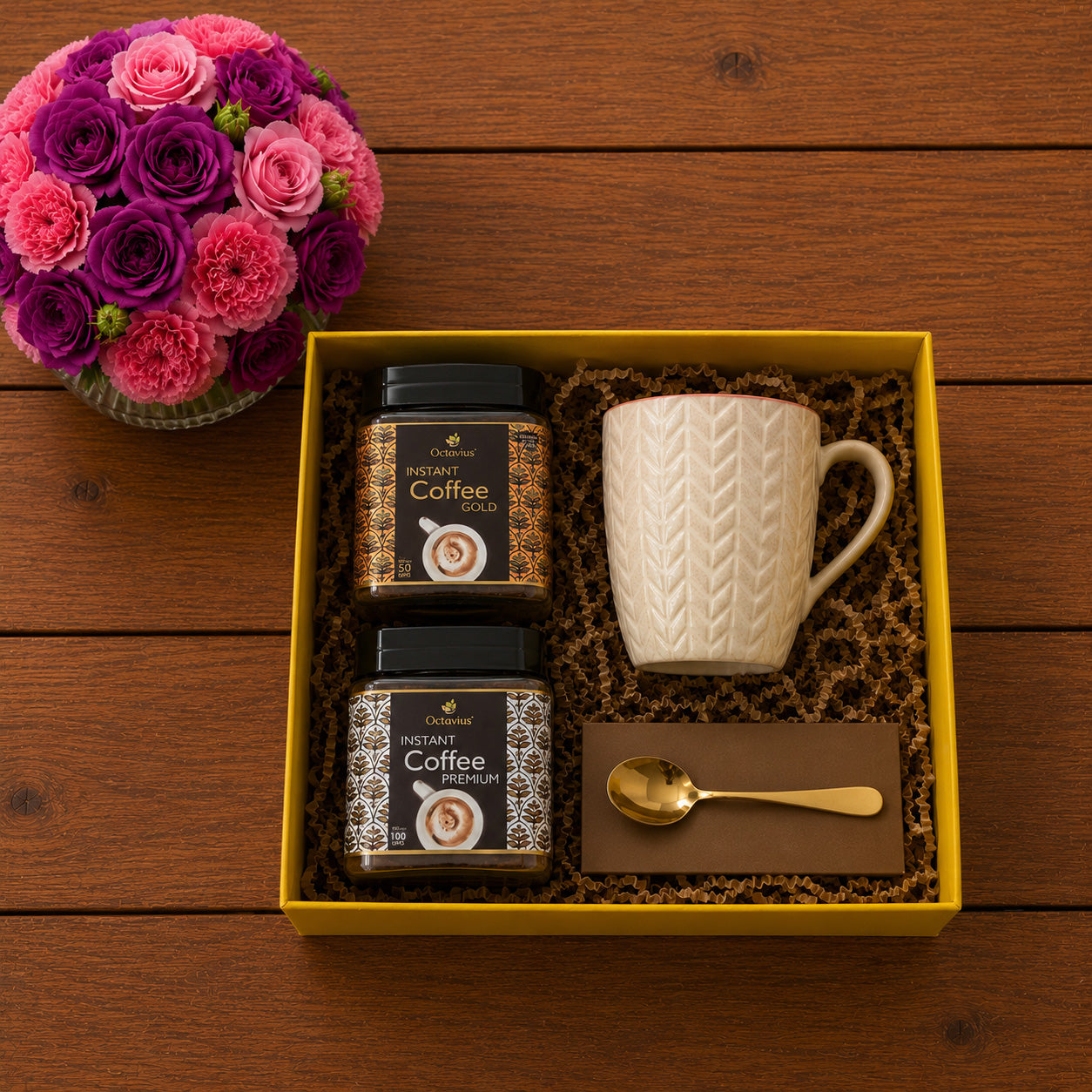 Golden Brew – Premium Coffee Gift Hamper