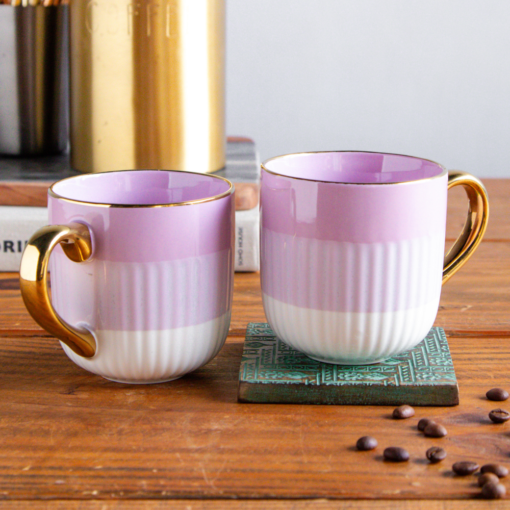 Radiance Coffee Mug Lilac Mist (Set of 2) – 300 ml