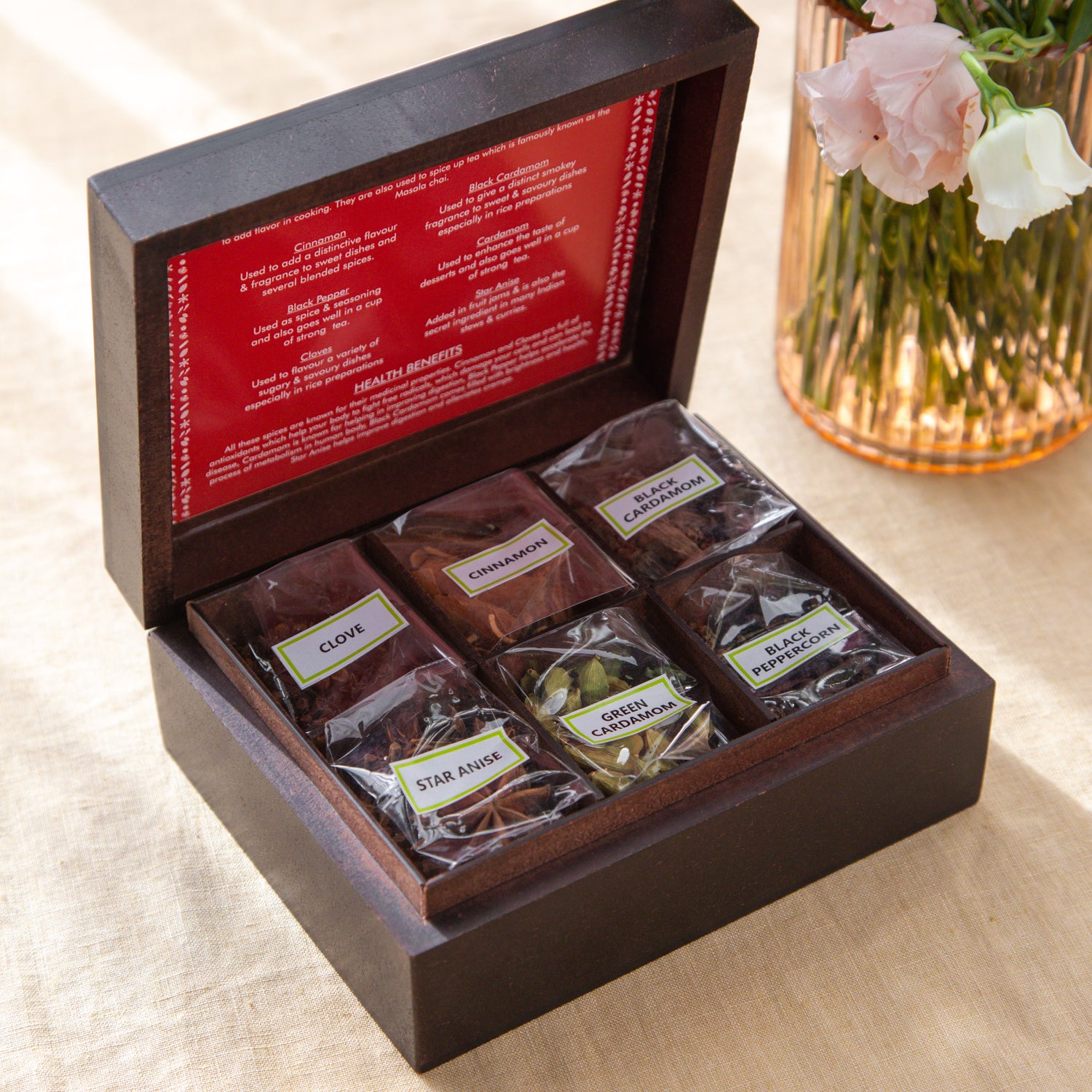 Indian Spice Collection-6 Assorted Indian Whole Spices 150 gms