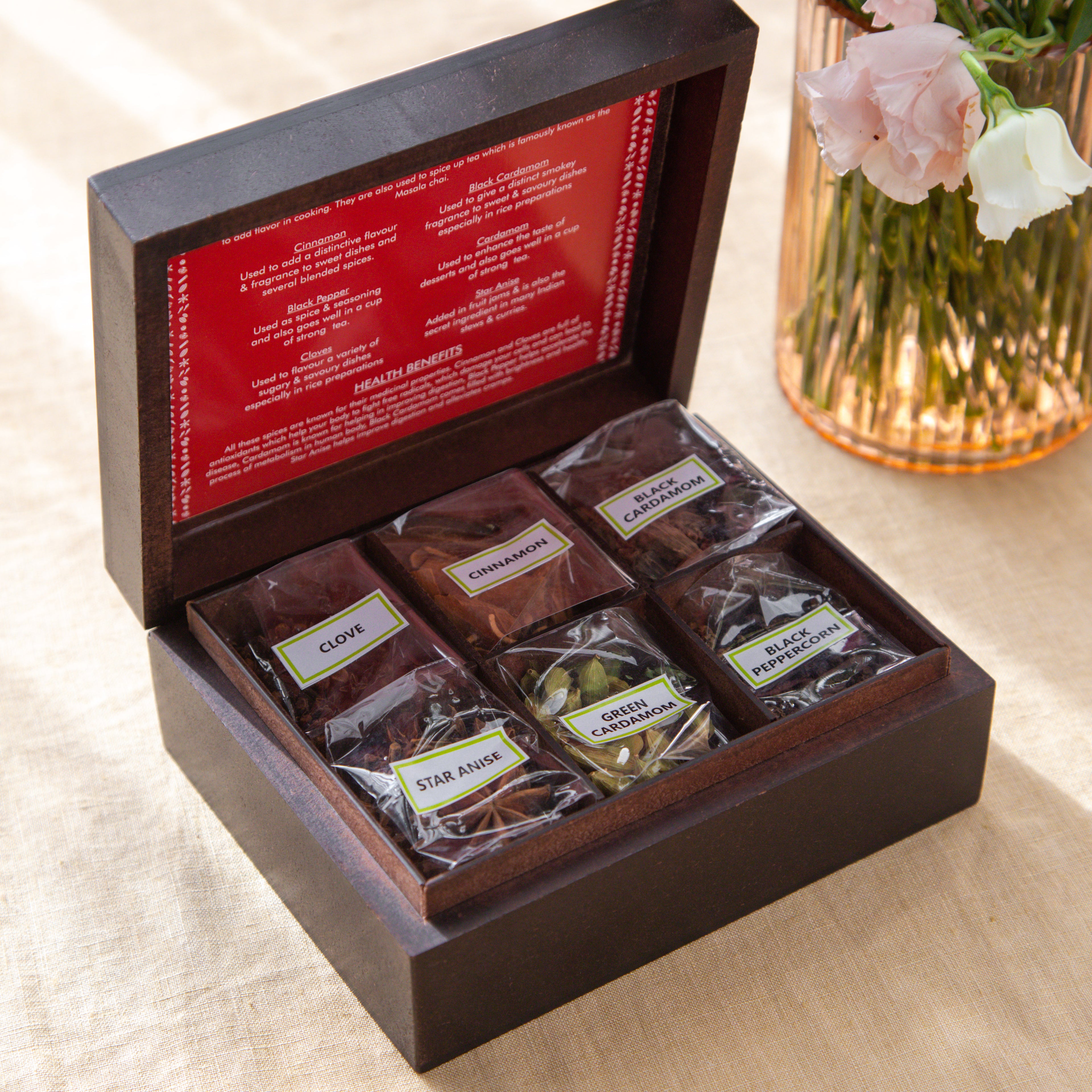 Indian Spice Collection-6 Assorted Indian Whole Spices 150 gms