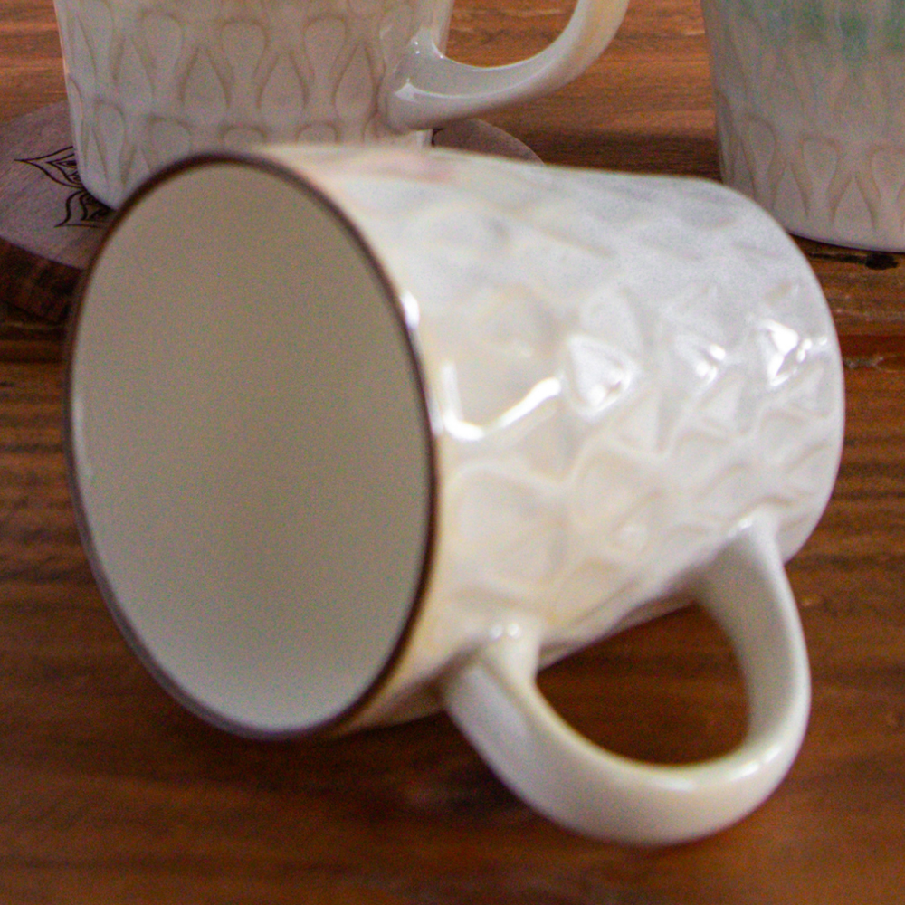 Eterna Leaf Teacup Set (6 pcs) – 180 ml each