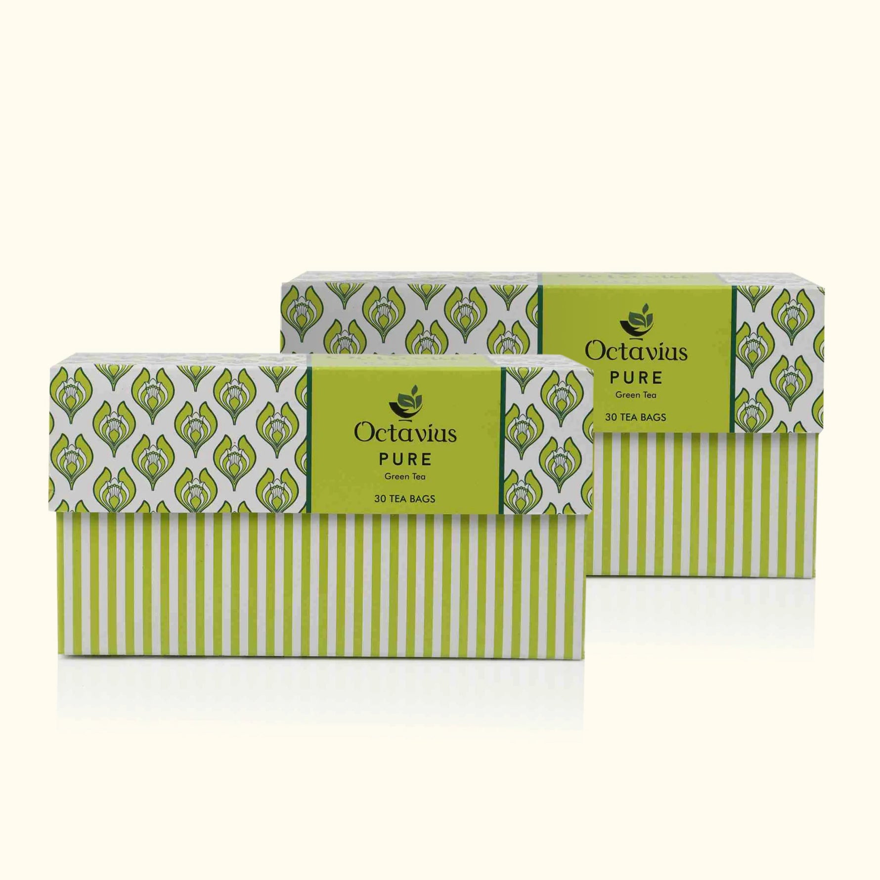 Pure Green tea - 30 Enveloped Teabags ( PACK OF 2 )