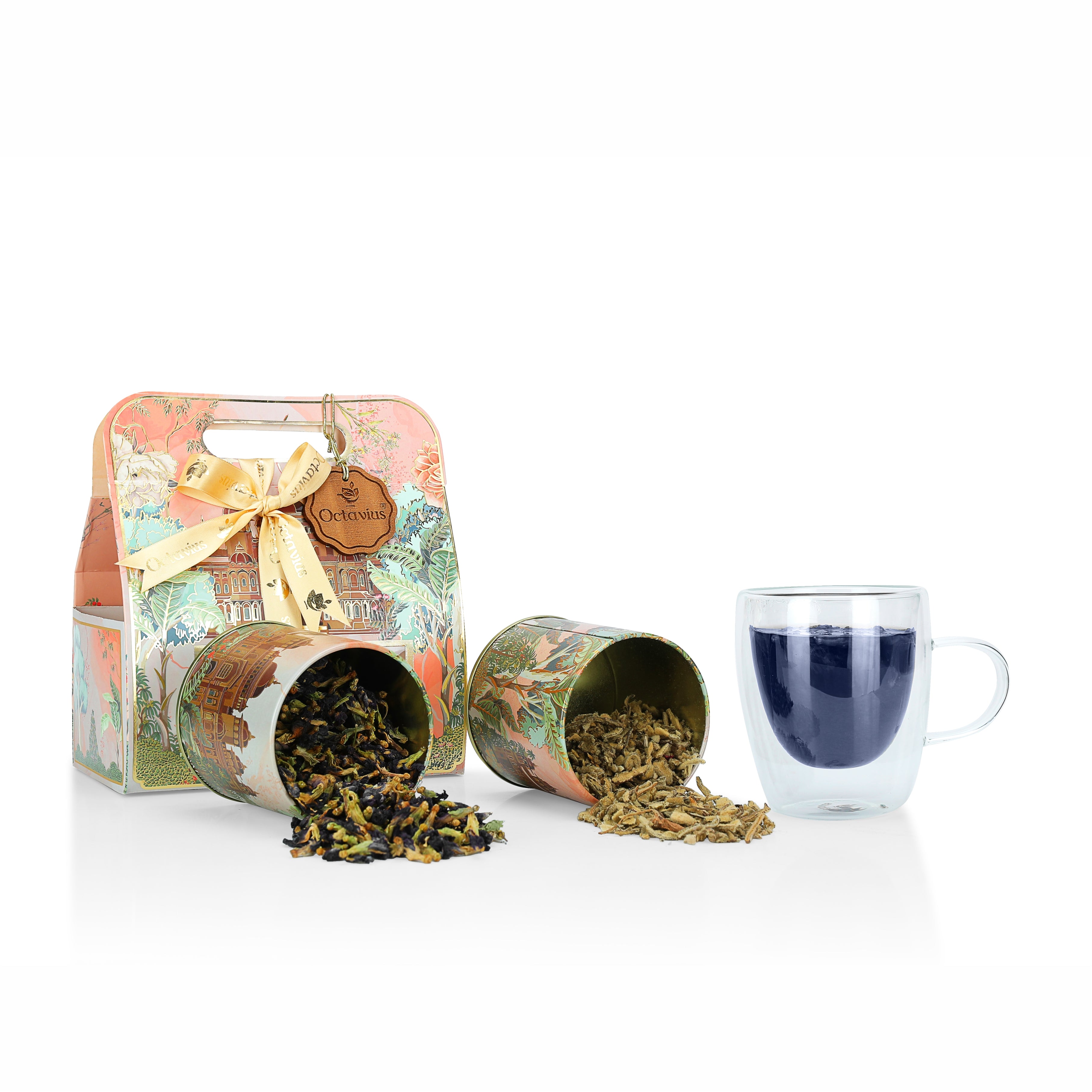 THE GRAND TEA COLLECTION– A Floral Wellness Affair (2 Tins- Loose Leaf)
