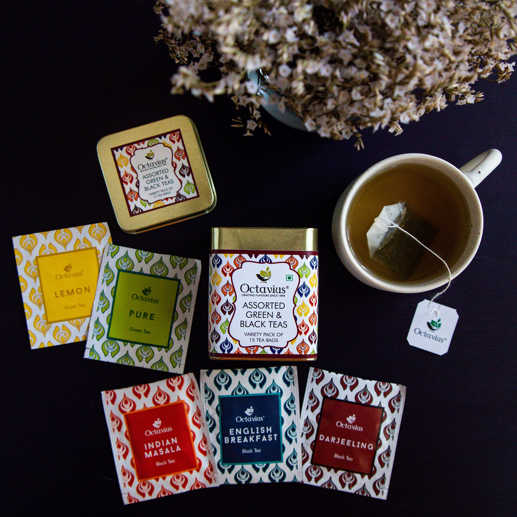 Assorted Black & Green Teas