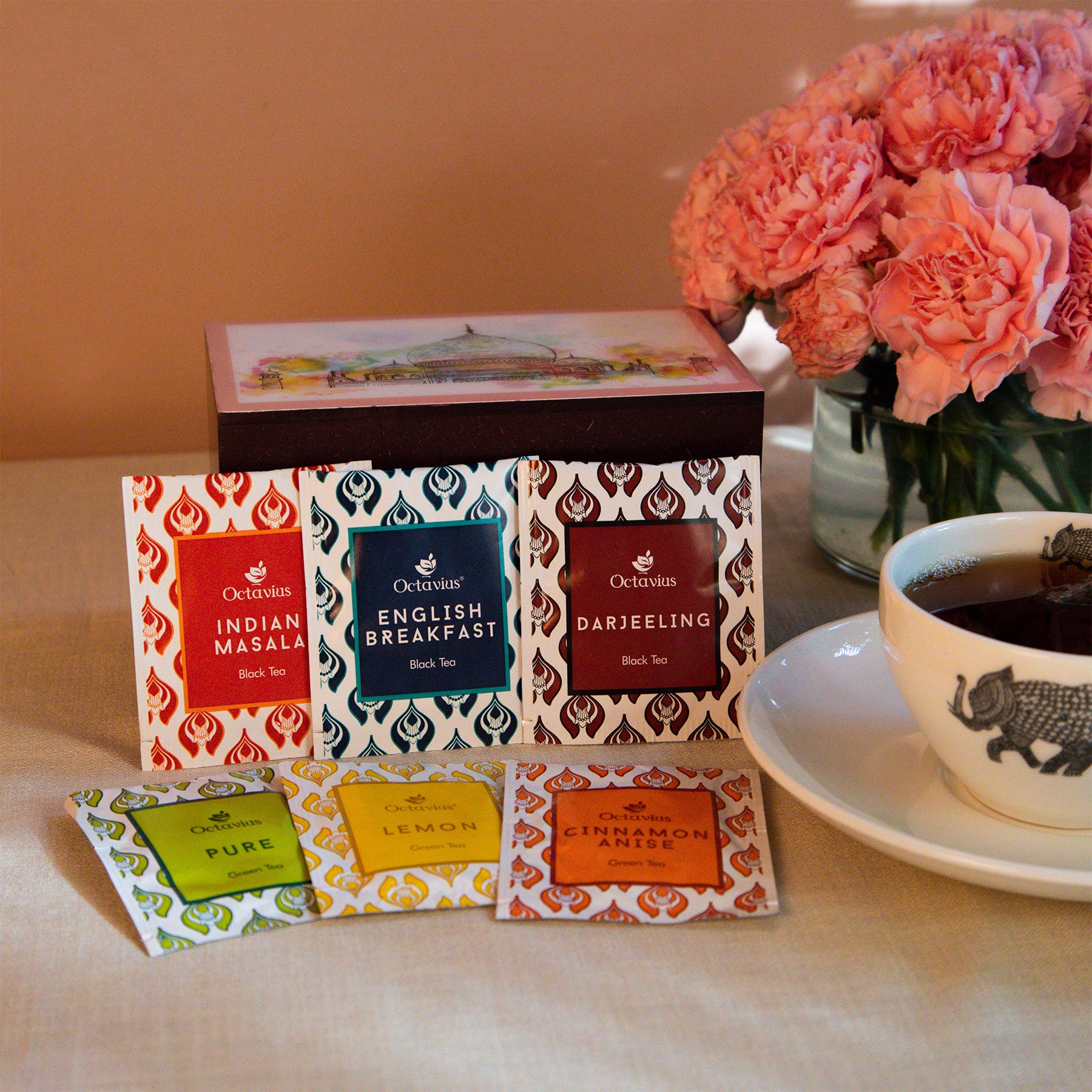 Assortment of Fine Teas- 30 Tea Bags Taj