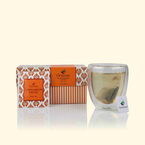 
                  
                    Load image into Gallery viewer, Cinnamon Anise Green tea - 30 Enveloped Teabags
                  
                