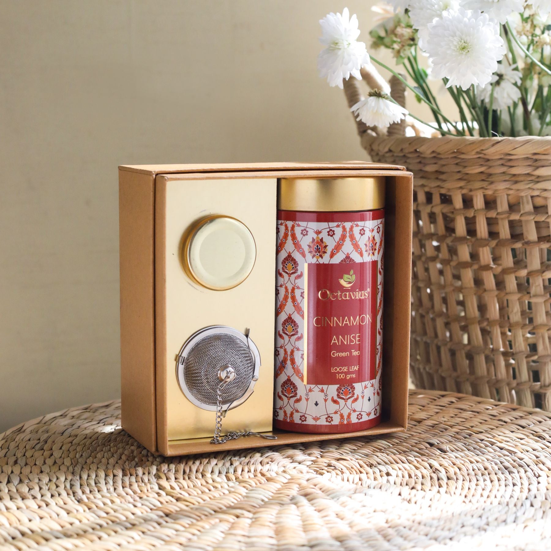 Tea Essentials-Sweet & Spicy (Cinnamon & Star Anise Green Tea)