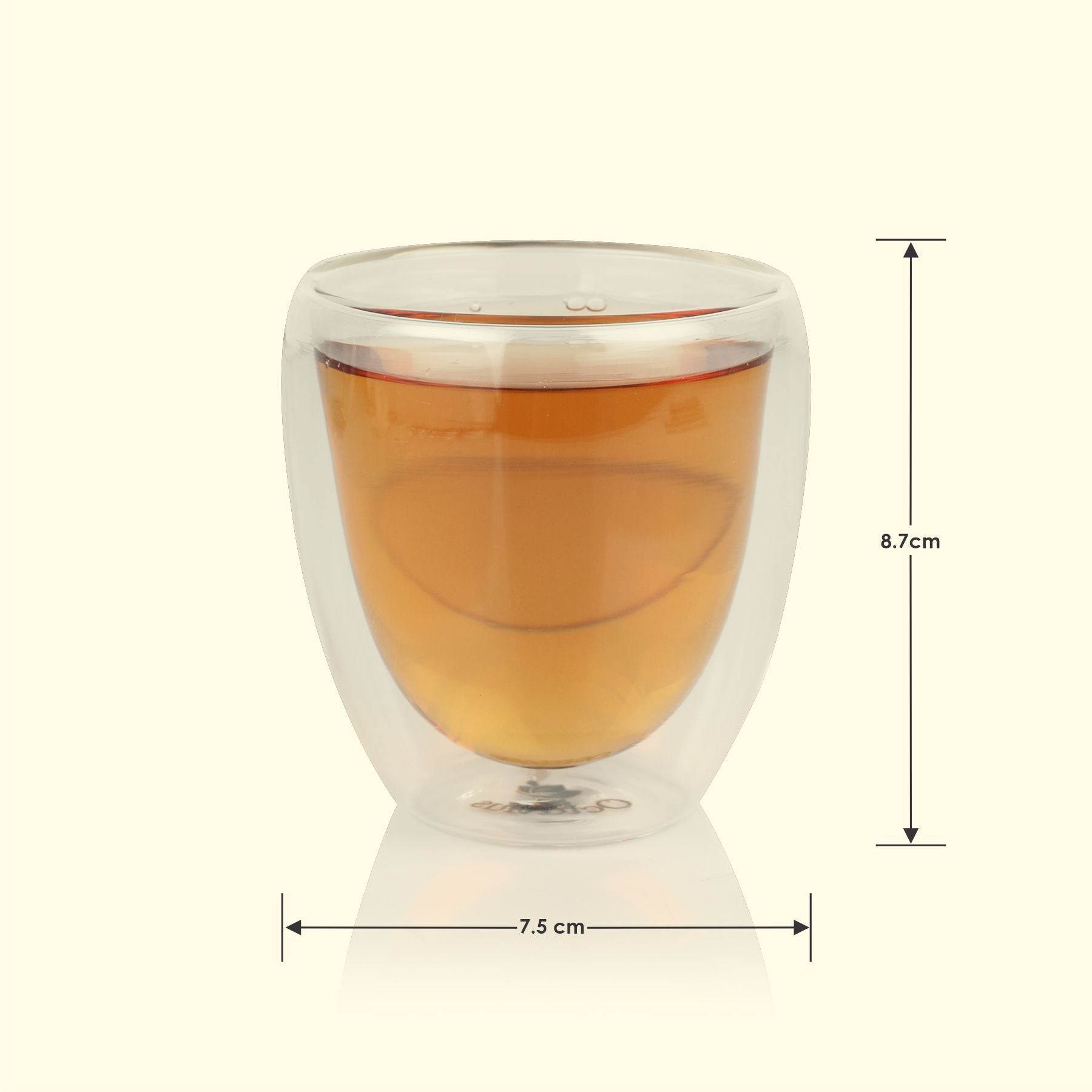 Double Walled Borosilicate Glass