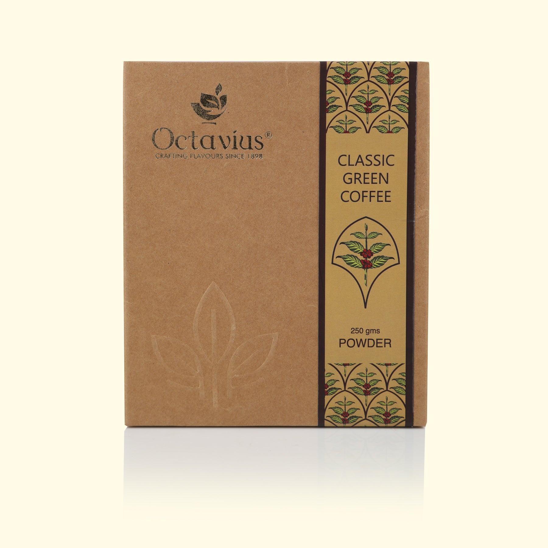 Classic Green Coffee Powder in Kraft Box - 250 Gms