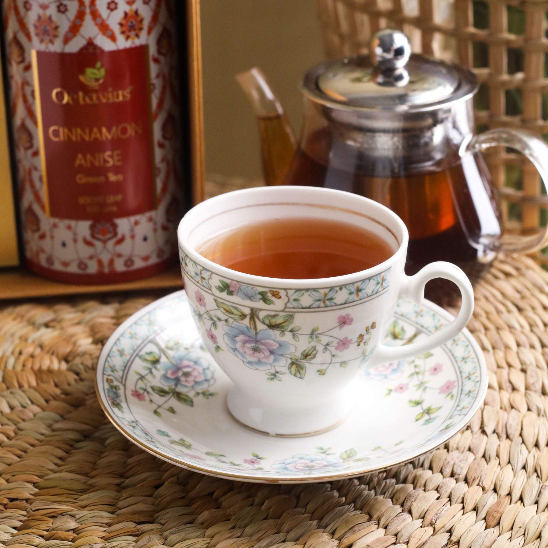 Tea Essentials-Sweet & Spicy (Cinnamon & Star Anise Green Tea)
