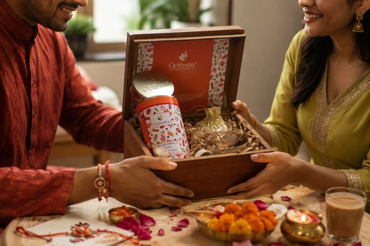 My Raksha Bandhan Gifting Experience with Octavius Tea