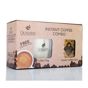 
                  
                    Load image into Gallery viewer, 100 Gms Instant Coffee Powder Gold With 250 ml Coffee Mug
                  
                