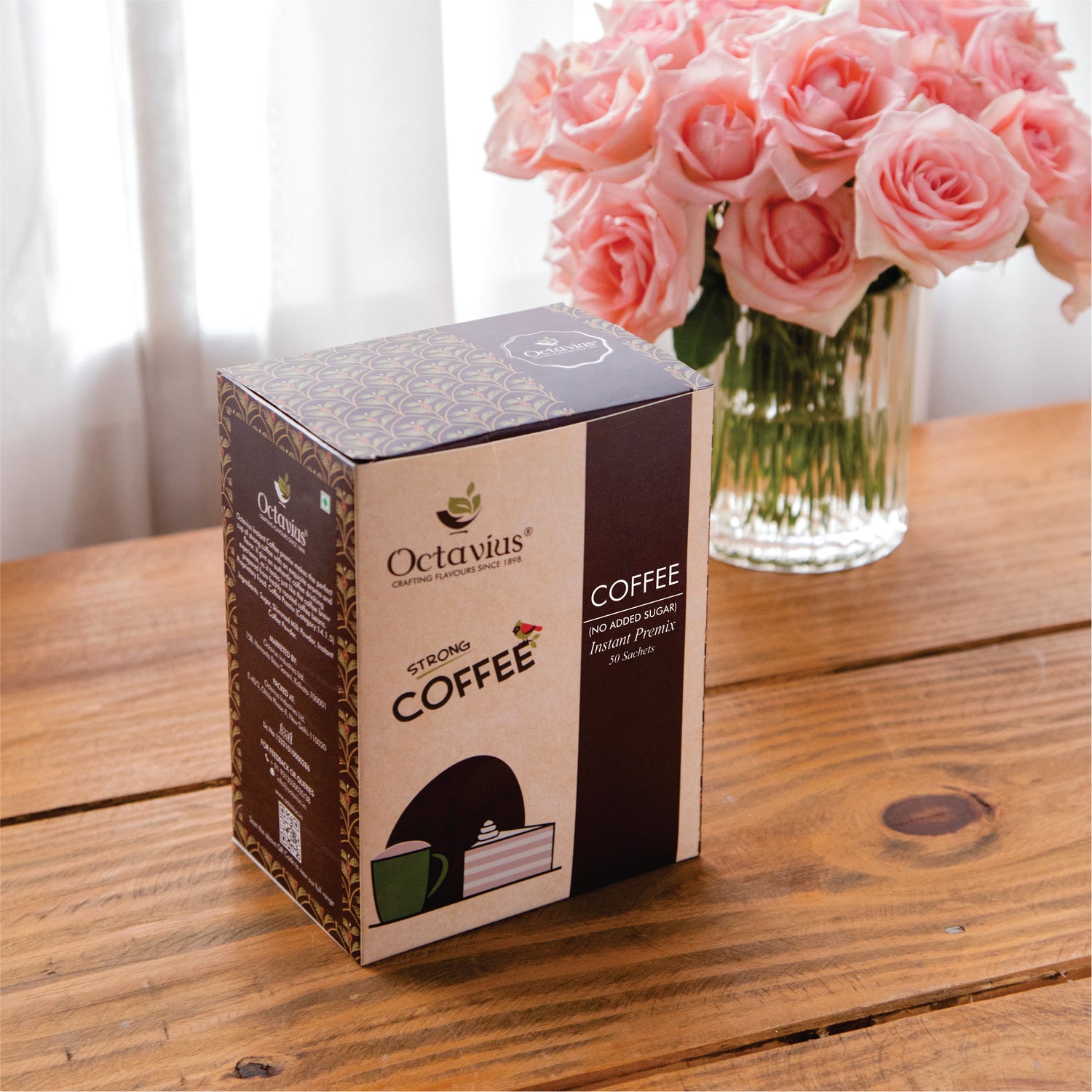 Instant Coffee Premix - 50 sachets ( No Added Sugar )