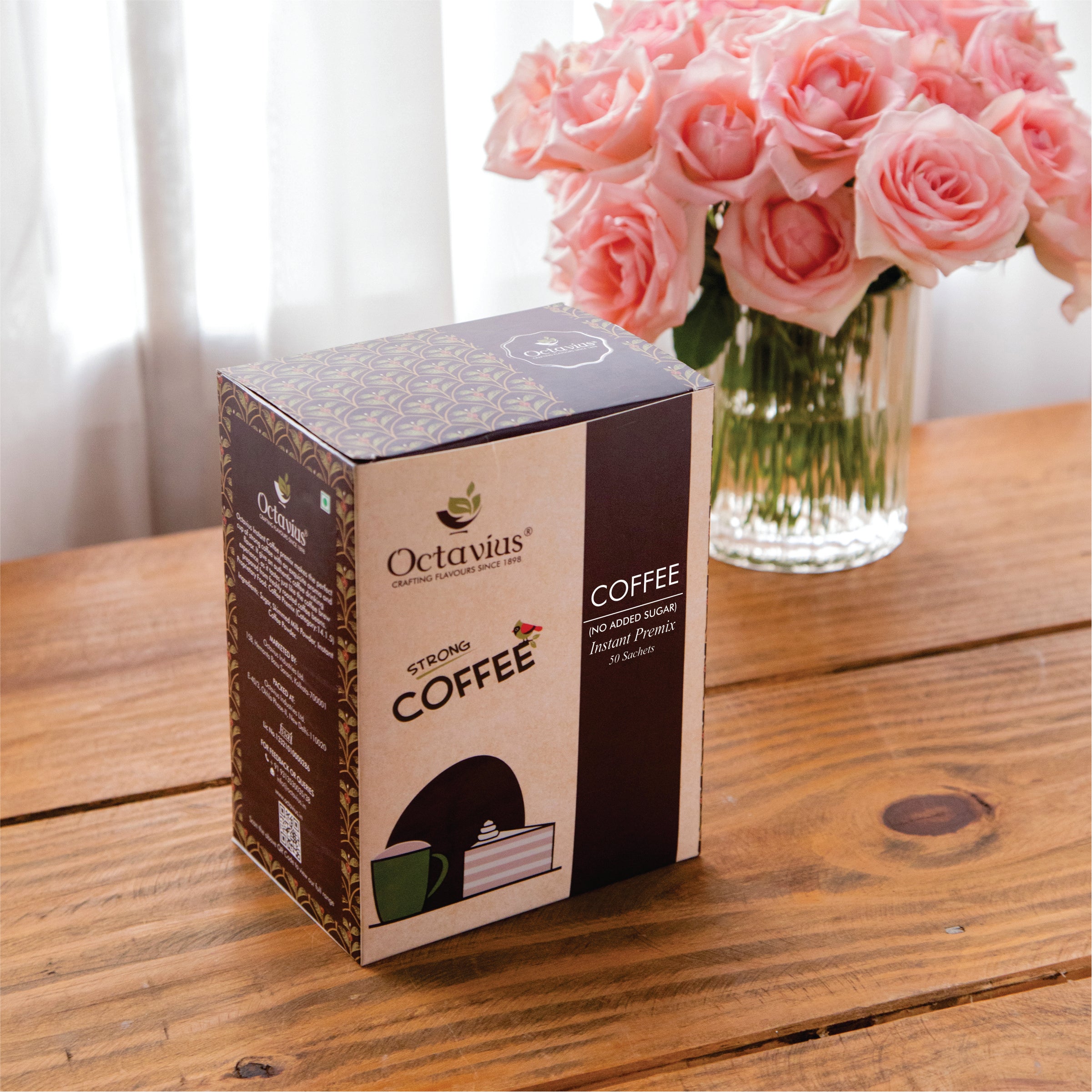 Instant Coffee Premix - 50 sachets ( No Added Sugar )