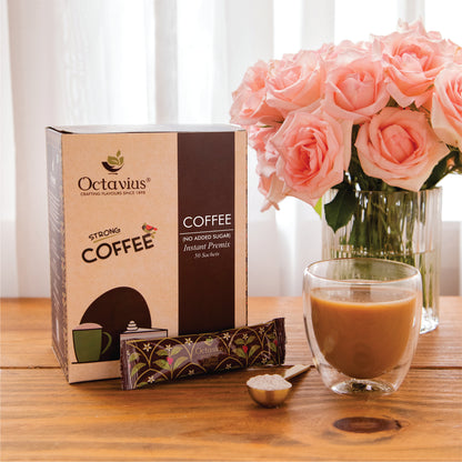 Instant Coffee Premix - 50 sachets ( No Added Sugar )