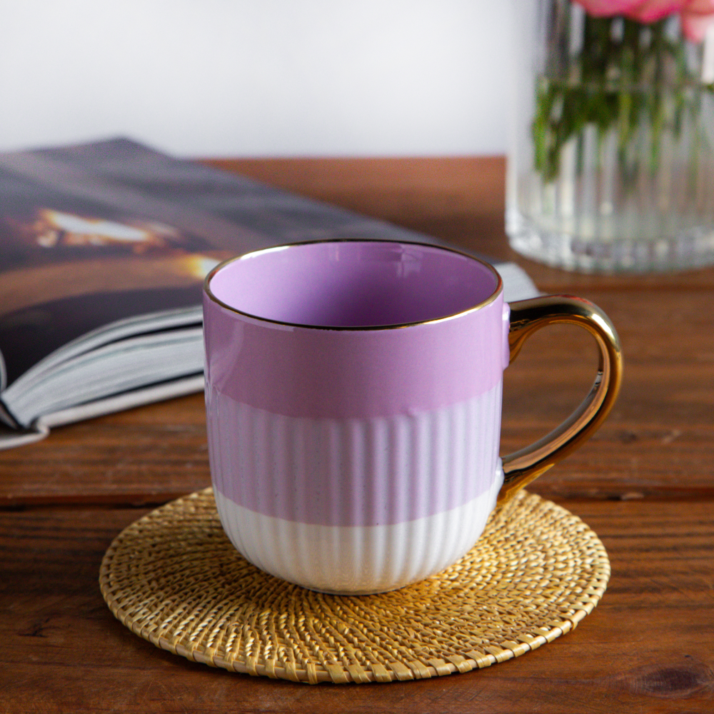 Radiance Coffee Mug Lilac Mist (Set of 2) – 300 ml