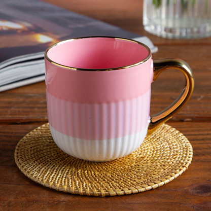 Radiance Coffee Mug Rose Glow (Set of 2) – 300 ml