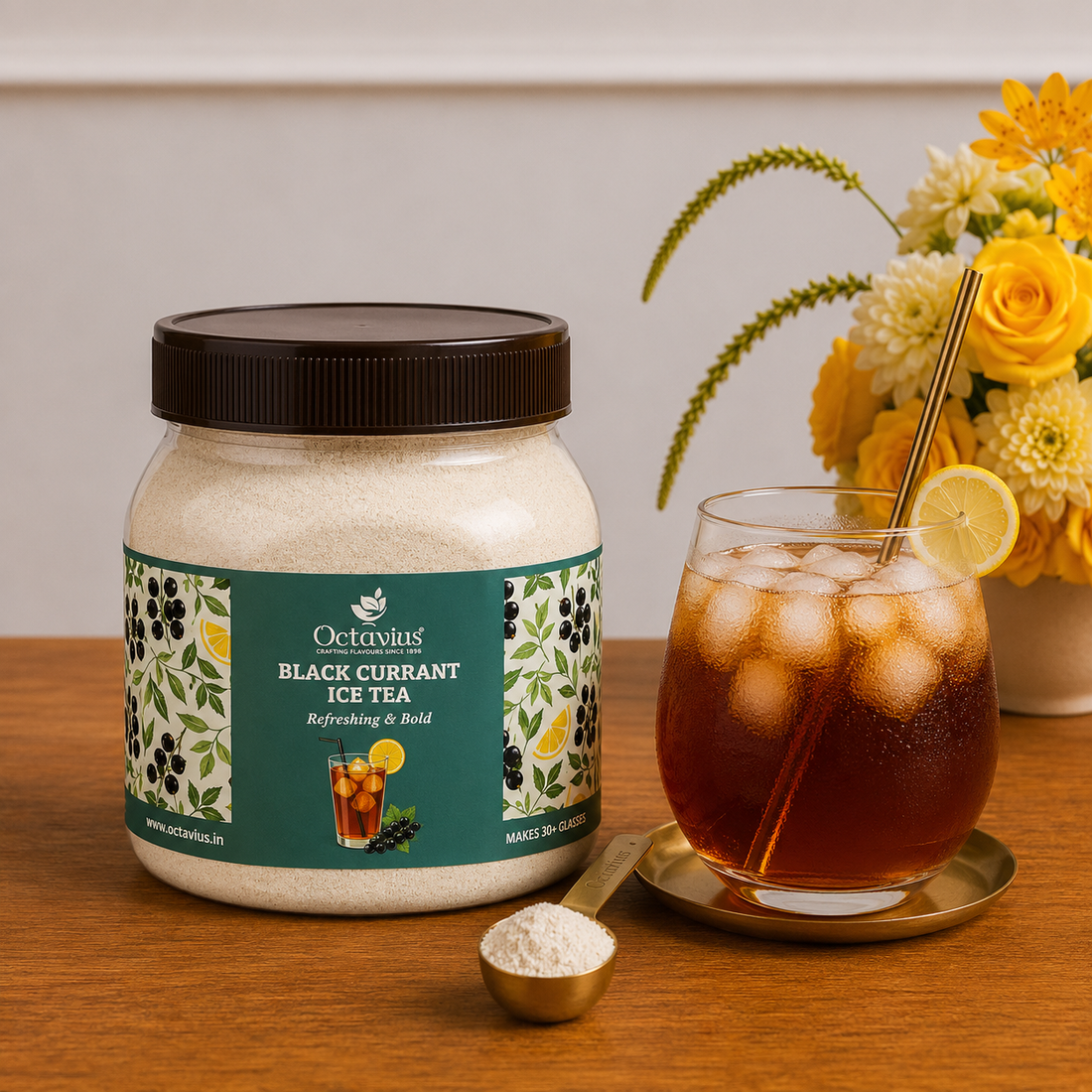 Black Currant Iced Tea Premix - 500g