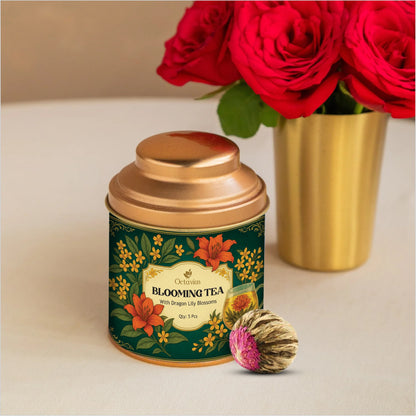 Octavius Blooming Tea – With Dragon Lily Blossoms (Pack of 5)