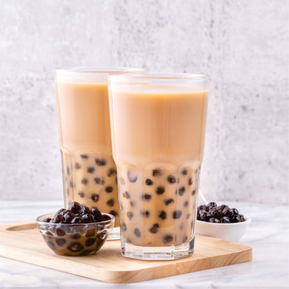 Bubble Tea Tapioca Pearls With Masala Chai Premix &amp; 10 Straws