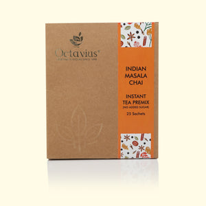 
                  
                    Load image into Gallery viewer, Indian Masala Chai Instant Premix (No Added Sugar) 25 Sachets Economy Pack
                  
                