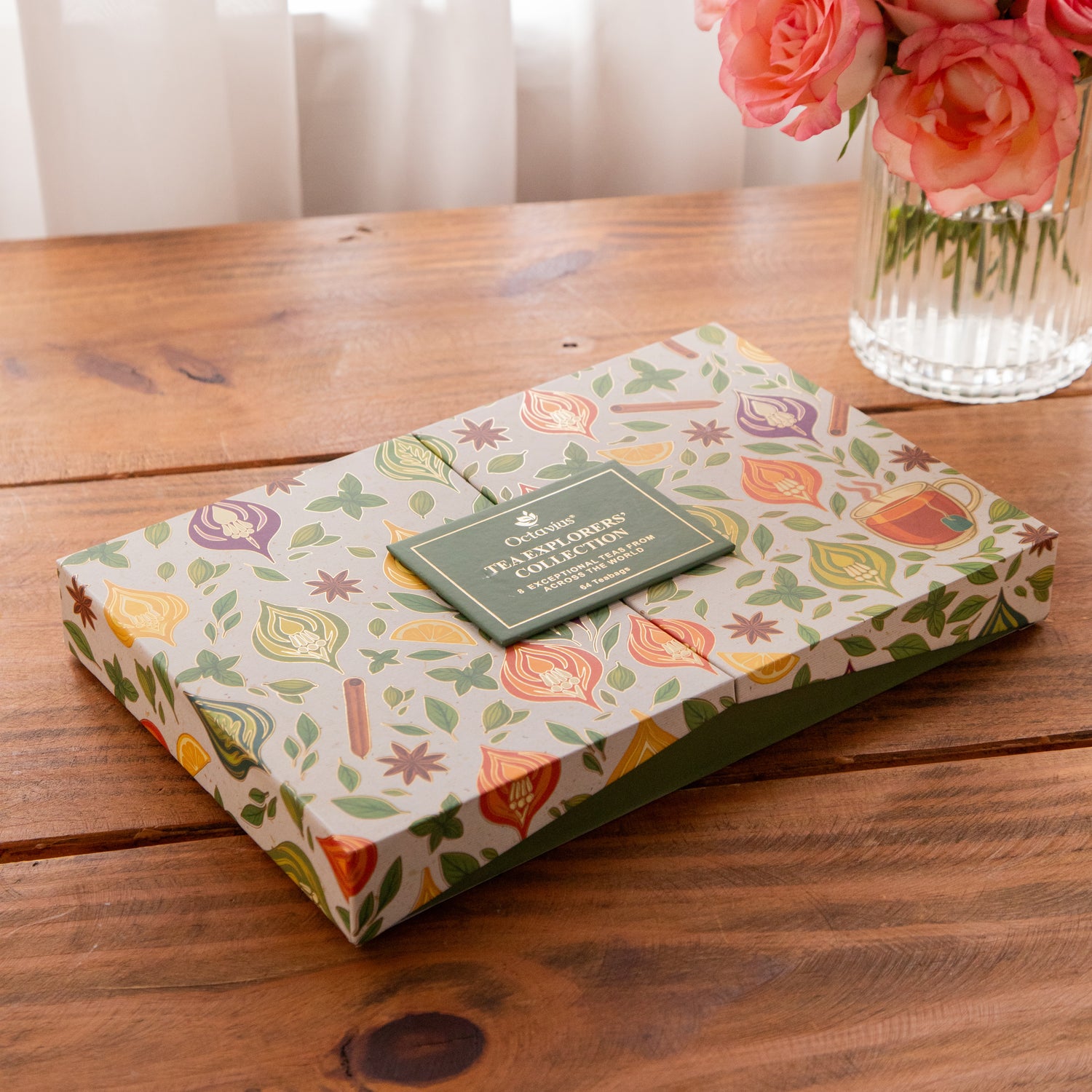 Tea Explorers’ Collection – 64 Enveloped Teabags in a Premium Rigid Box