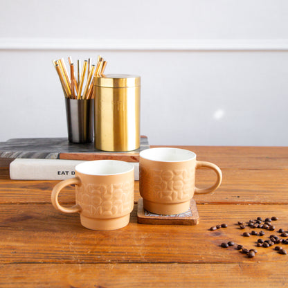 TerraCraft Collection Desert Dune Mug (Beige) – 380 ml