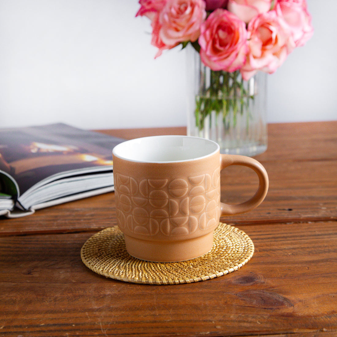 TerraCraft Collection Desert Dune Mug (Beige) – 380 ml