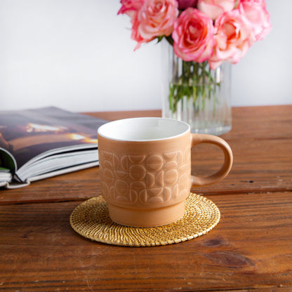 TerraCraft Collection Desert Dune Mug (Beige) – 380 ml