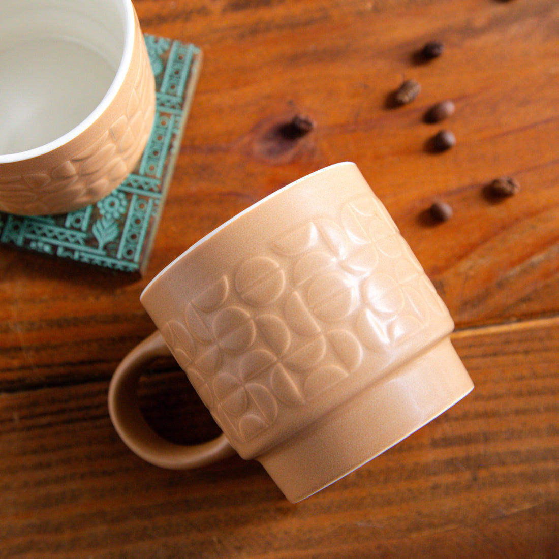 TerraCraft Collection Desert Dune Mug (Beige) – 380 ml