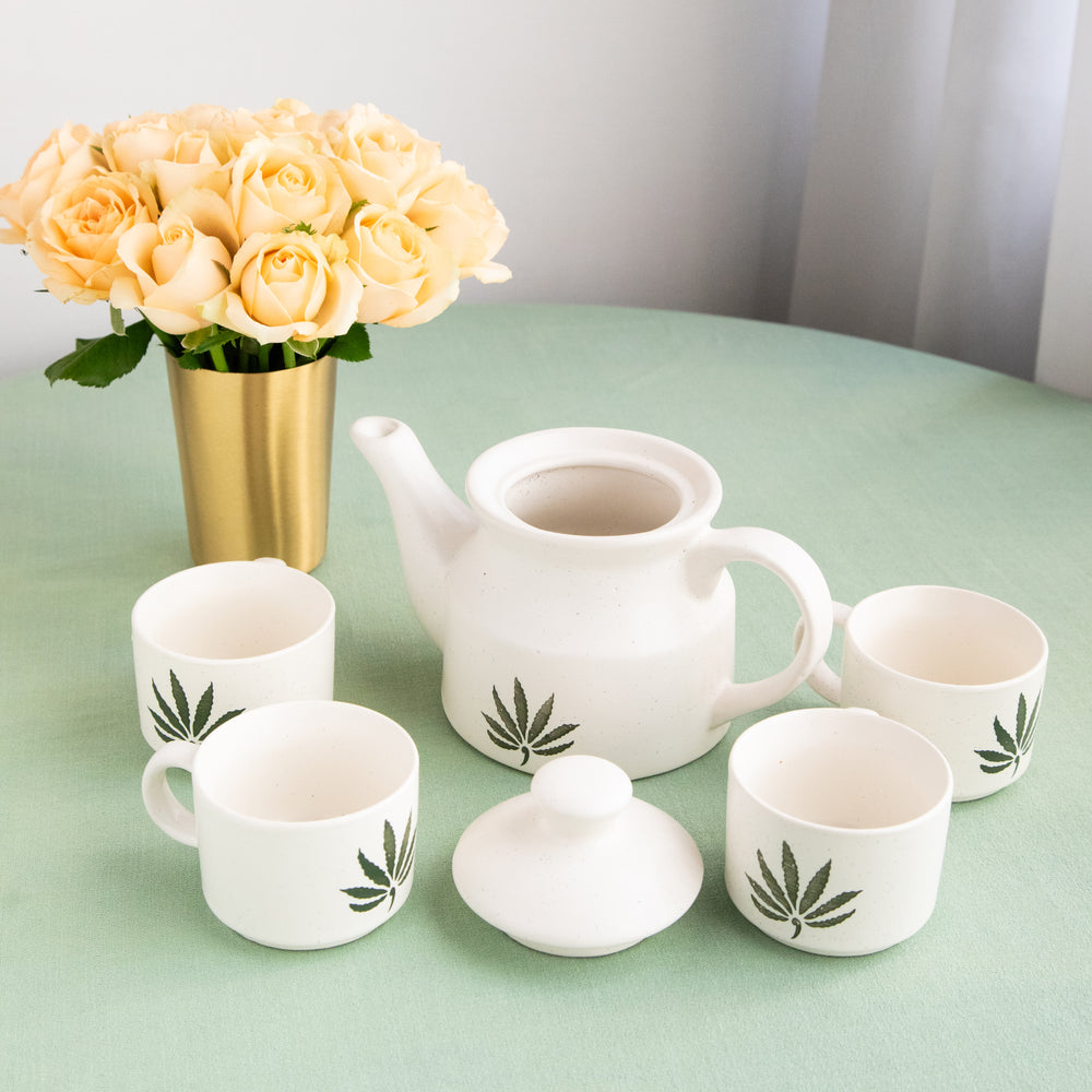 
                  
                    Load image into Gallery viewer, Ceramic 6 piece Morning Tea Set - Matte White
                  
                