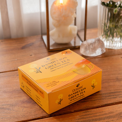 Octavius Dandelion Green Tea – 100 Round Teabags