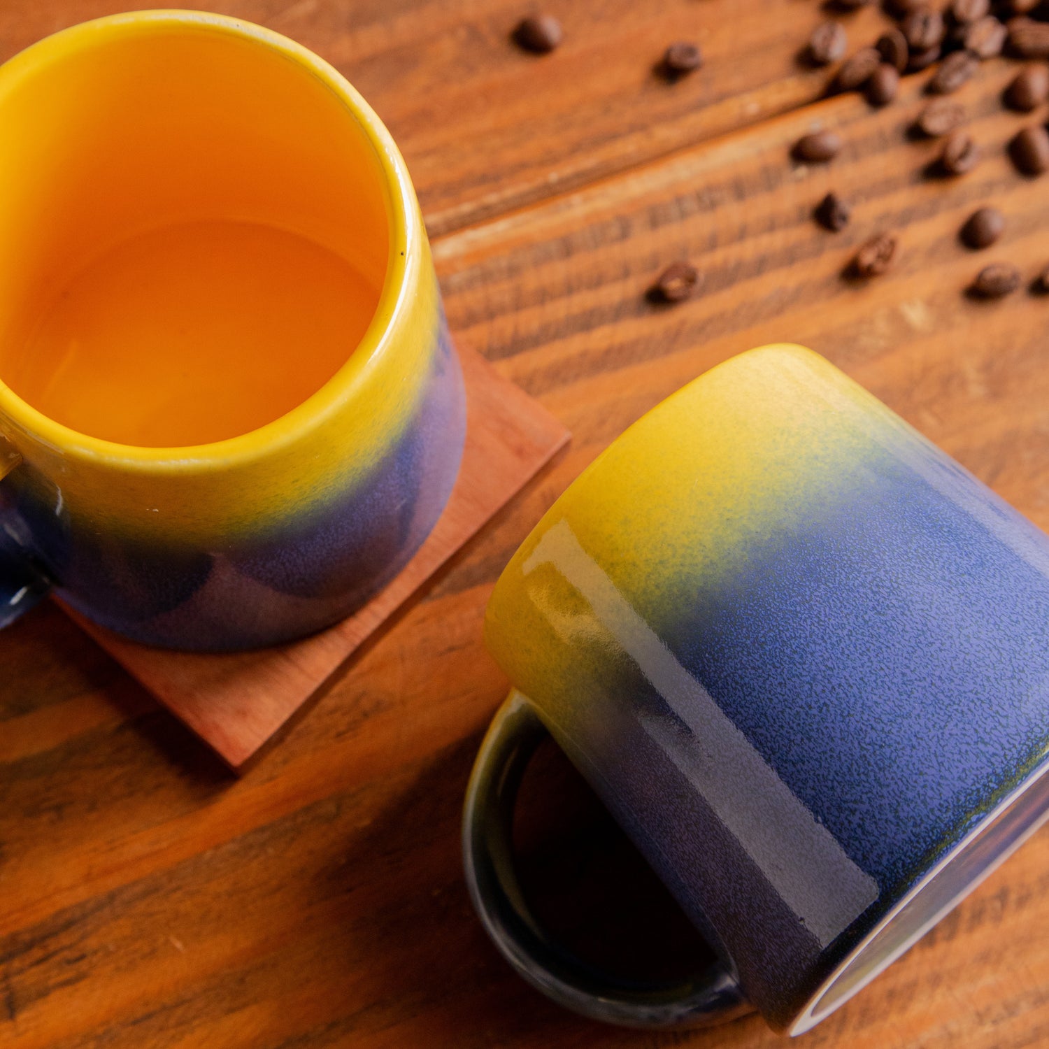 Coastal Dawn Grande Ceramic Mug (400 ml)