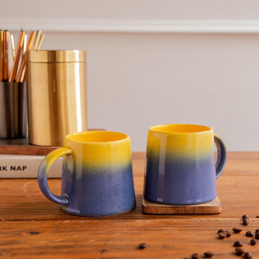Coastal Dawn Grande Ceramic Mug (400 ml)