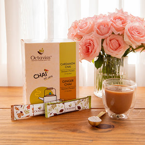 
                  
                    Load image into Gallery viewer, 2 in 1 Instant Premix - Ginger and Cardamom 50 Sachets (Economy Pack)
                  
                