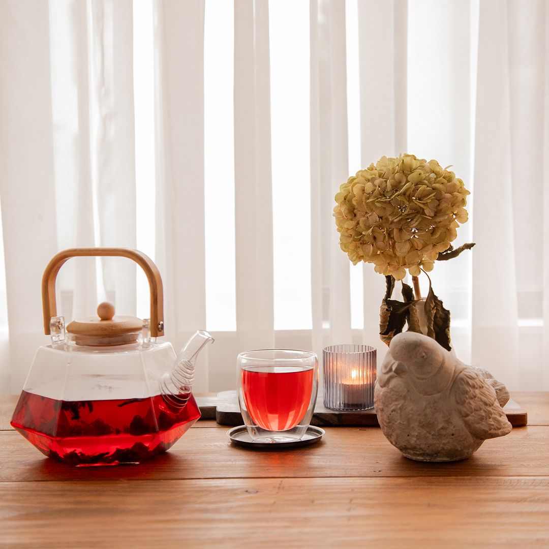 Octavius Facet Brew Borosilicate Glass Kettle – 1500 ml