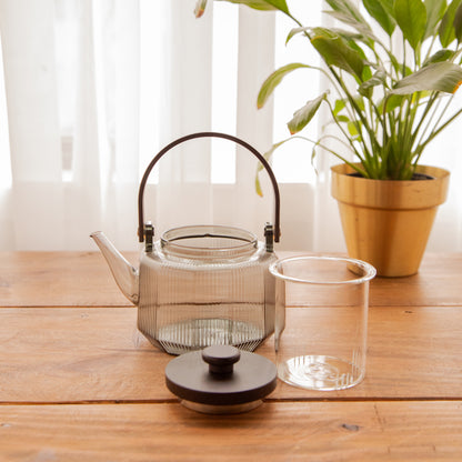 Octavius Prism Brew Borosilicate Glass Kettle – 600 ml