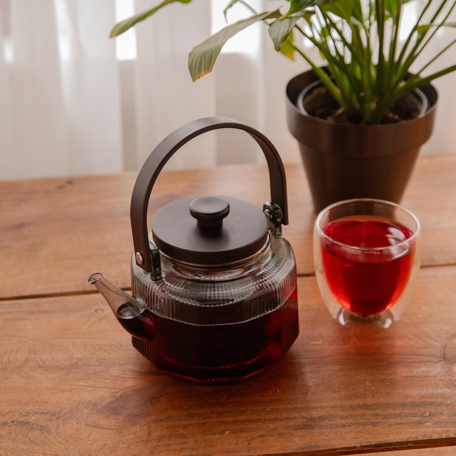 Octavius Prism Brew Borosilicate Glass Kettle – 600 ml